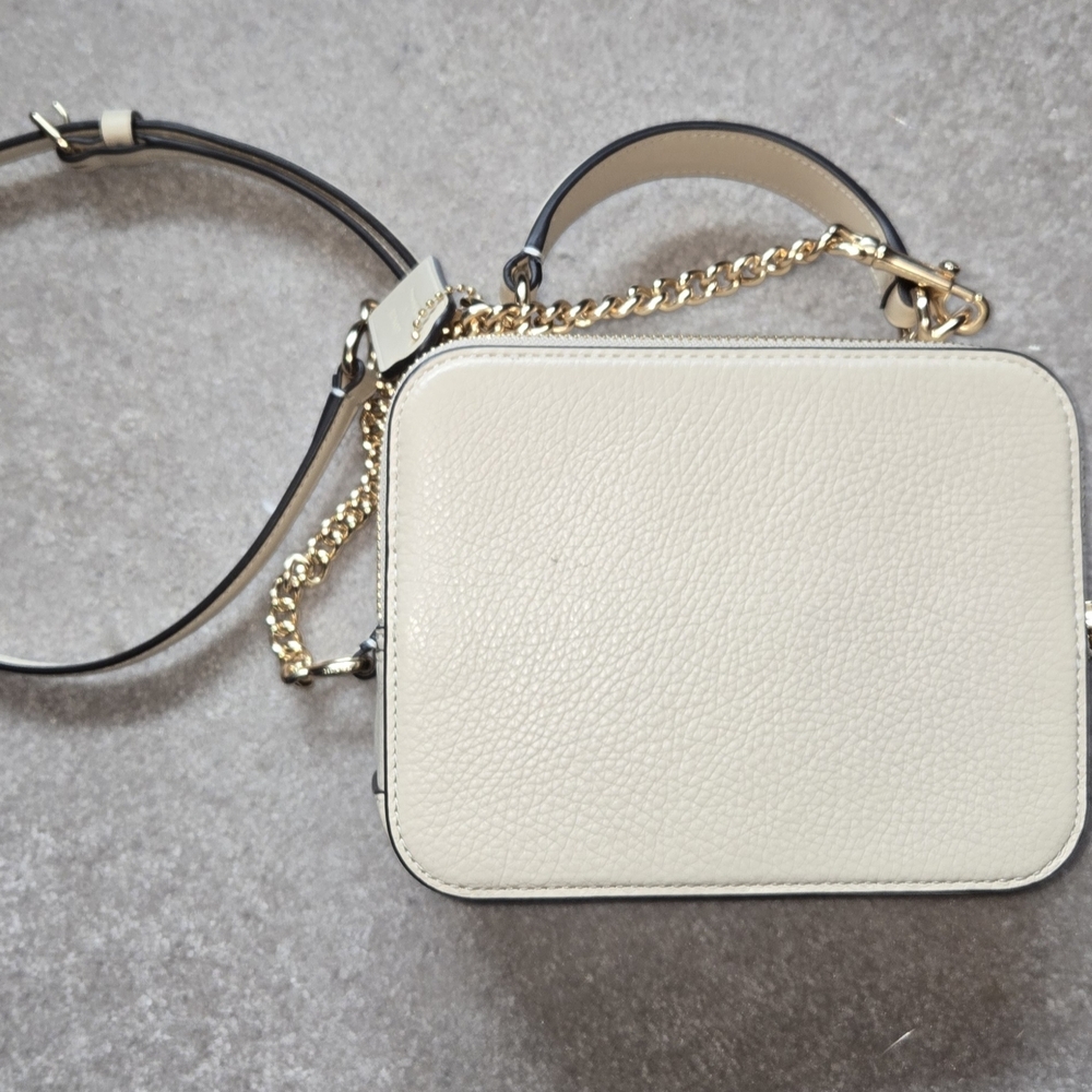 Coach Cream and Black Crossbody Bag - Picture 3 of 7